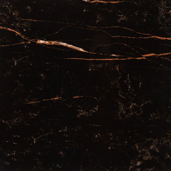 Керамогранит Lavelly Marble Nero черный полированный 600х600х8,2 мм (4 шт.=1,44 кв.м) уценка