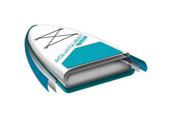 Сапборд Intex Aquaquest 240 Youth Sup полиэтилен 13x76 см разноцветный