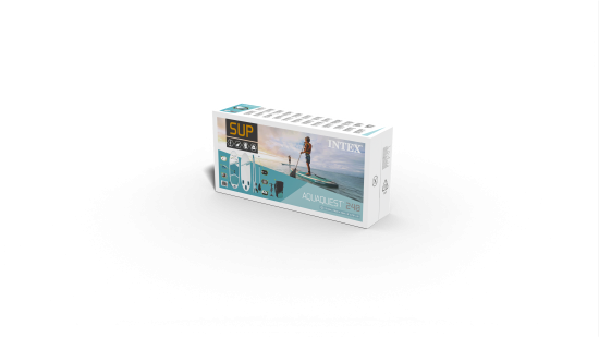 Сапборд Intex Aquaquest 240 Youth Sup полиэтилен 13x76 см разноцветный