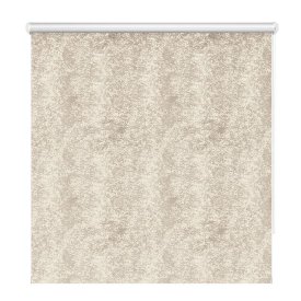 Штора рулонная DECOFEST Марбл блэкаут 70x160см бежевая, арт.152.217