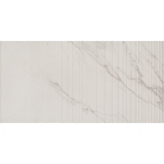 Плитка облицовочная Axima Орлеан белая 600x300x9 мм (9 шт.=1,62 кв.м)