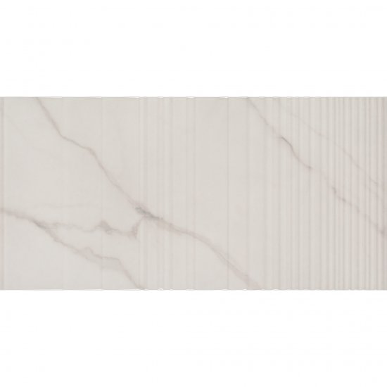 Плитка облицовочная Axima Орлеан белая 600x300x9 мм (9 шт.=1,62 кв.м)