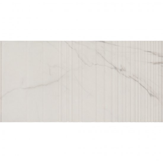 Плитка облицовочная Axima Орлеан белая 600x300x9 мм (9 шт.=1,62 кв.м)