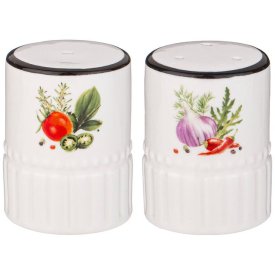 Набор для специй LEFARD Kitchen passions 4,8х4,8х6,4см 2 предмета фарфор