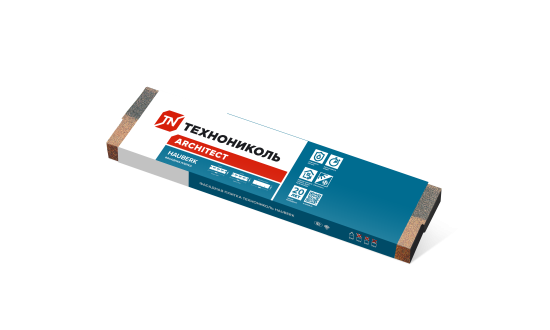 Фасадная плитка ТехноНиколь Hauberk Оптима цвет шотландский кирпич 2 м²