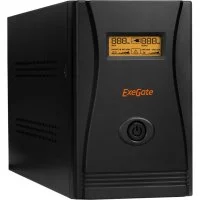 Источник бесперебойного питания ExeGate SpecialPro.Smart.LLB-2000.LCD.AVR.C13.RJ.USB.2000VA/1200W