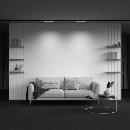 Светодиодный трековый светильник однофазный Maytoni Basis Unity 4000К 12 Вт черный (TR000-1-12W4K-B_1)