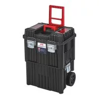 Ящик для инструментов КМ с колесами 450х360х640 мм (HV-4564)