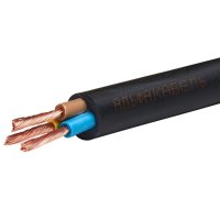 Кабель КГВВнг(А)-LS 3х1,5 круглый черный 50м