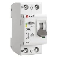 Устройство защиты от дугового пробоя EKF PROxima 25-pro 2P 25А 230 В на DIN-рейку (afdd-2-25-pro)