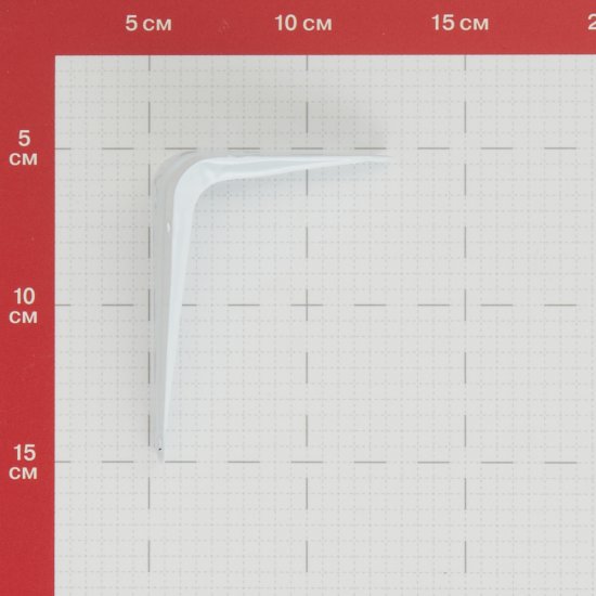 Консоль 75x100 мм белая