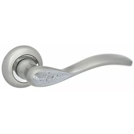 Ручка дверная PALLADIUM A Celeste SN 140х54х65 мм матовый никель