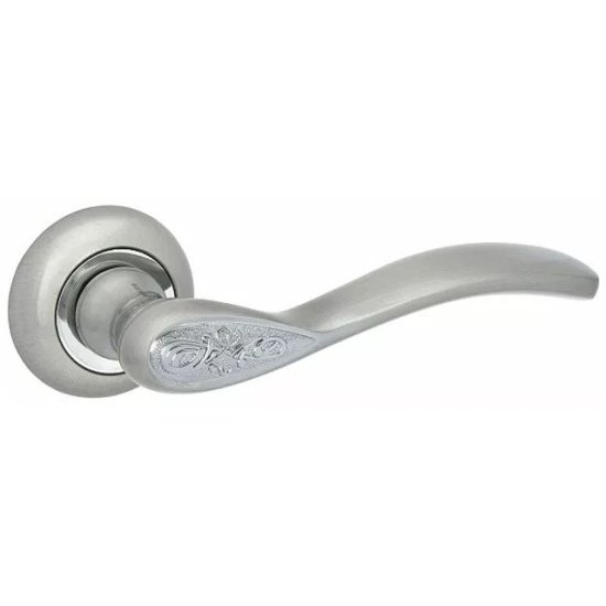 Ручка дверная PALLADIUM A Celeste SN 140х54х65 мм матовый никель