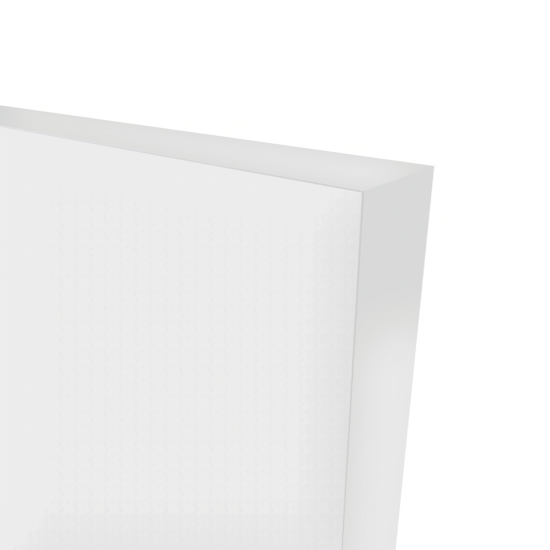 Дверь межкомнатная глухая Invisible 70x220 см цвет белый с замком левая