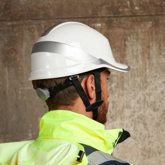 Каска защитная Delta Plus Baseball Diamond V Up белая (DIAM5UPBCFLBS)