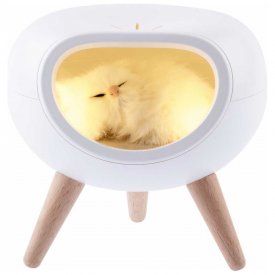 Детский светодиодный ночник-светильник ЭРА NLED-467-1W-W