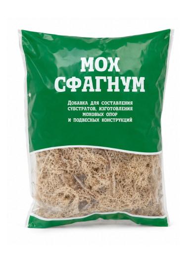 Почвенная добавка Мох Сфагнум 1 л