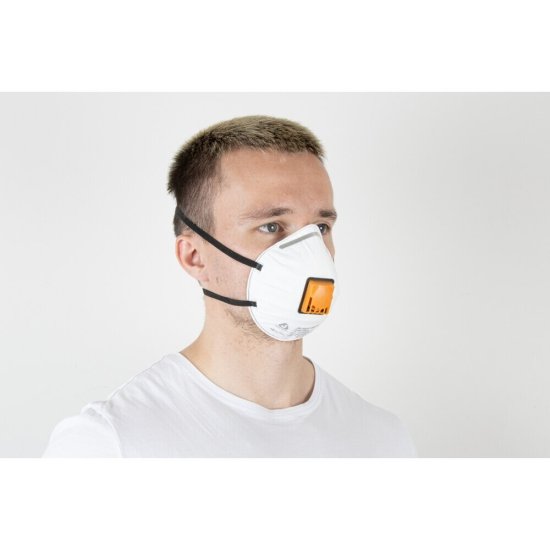 Респиратор Jeta Safety FFP2 с клапаном выдоха формованный (JM-8622)