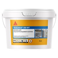 Добавка гидроизоляционная для бетона Sika Control-260 WT 4 кг