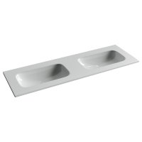 Раковина для тумбы Ceramicanova Grace 140 см двойная (CN7022wx)