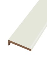 Комплект наличников дверных телескопических KREAFORTA Паудер 2150x70x8 мм Hardflex цвет белый (5 шт.)