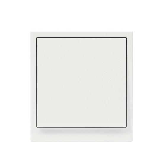 Переключатель DKC Kant одноклавишный встраиваемый белый песок (7010123DIY)