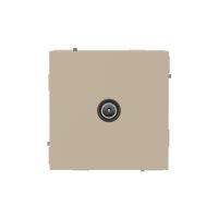 Розетка телевизионная DKC Kant встраиваемая ванильный марципан (7015523DIY)