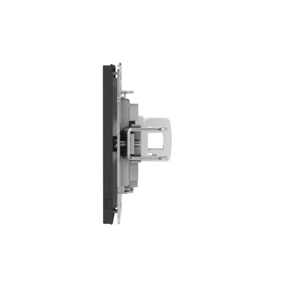 Розетка компьютерная DKC Kant встраиваемая черный уголь RJ45 (7012663DIY)