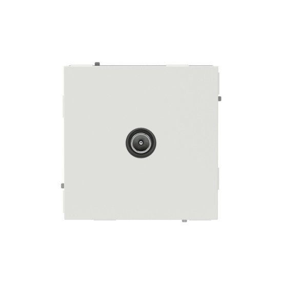 Розетка телевизионная DKC Kant встраиваемая белый песок (7010523DIY)