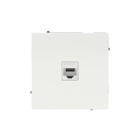 Розетка компьютерная DKC Kant встраиваемая белая магнолия RJ45 (7000663DIY)