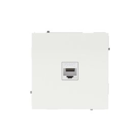 Розетка компьютерная DKC Kant встраиваемая белая магнолия RJ45 (7000663DIY)