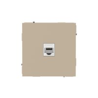Розетка компьютерная DKC Kant встраиваемая ванильный марципан RJ45 (7015663DIY)