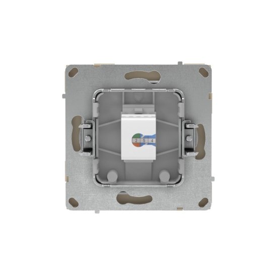 Розетка компьютерная DKC Kant встраиваемая ванильный марципан RJ45 (7015663DIY)