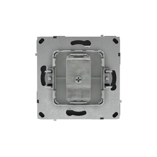 Розетка телевизионная DKC Kant встраиваемая черный уголь (7012523DIY)