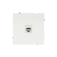 Розетка компьютерная DKC Kant встраиваемая белый песок RJ45 (7010663DIY)