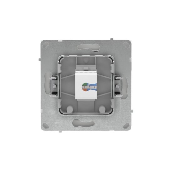 Розетка компьютерная DKC Kant встраиваемая белый песок RJ45 (7010663DIY)