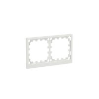 Рамка DKC Kant двухместная белый песок (7010944DIY)