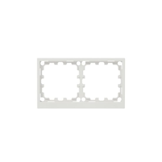 Рамка DKC Kant двухместная белый песок (7010944DIY)