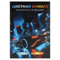 Цветная бумага ФЕНИКС+ 16л
