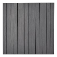Панель самоклеящаяся ПВХ 600х600х2,5 мм Lako decor серая 1,8 кв.м (5 шт.)