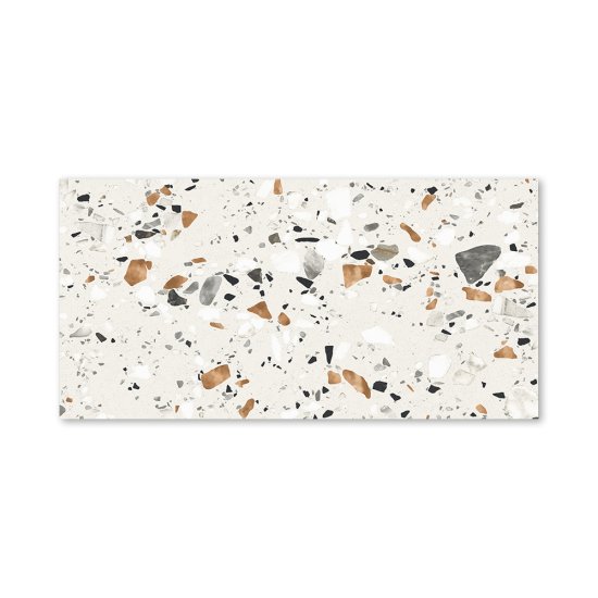 MODERA ceramics Керамогранит 60х120 см Терраццо Континум матовый карвинг ректификат