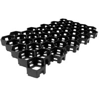 Решетка газонная GIDROLICA 55,4x34,3x3,2cм черная