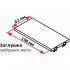 Двойная заглушка для башенок и блоков LANMASTER LAN-WA-P2XX-WH