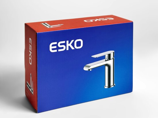 Смеситель для раковины Esko Hallein однорычажный цвет хром