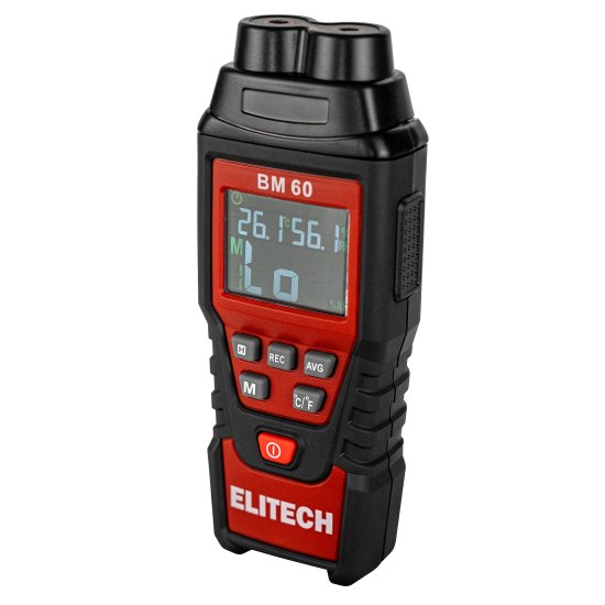 Влагомер Elitech ВМ60, погрешность 2%