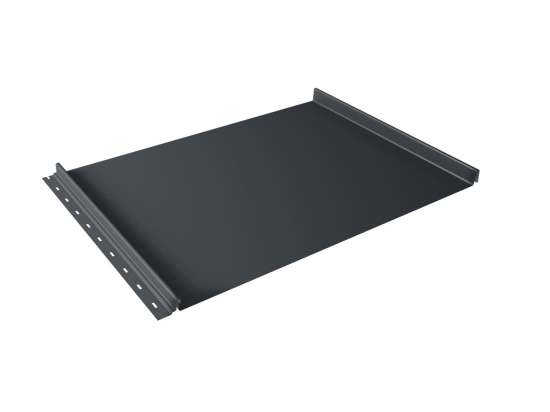 Кликфальц 0,5 мм Grand Line с пленкой на замках графитово-серый RAL 7024 satin matt TX