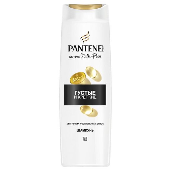 Шампунь PANTENE PRO-V Густые и Крепкие 400мл