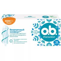 Тампоны ОВ Procomfort супер 16шт