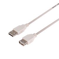 Кабель USB-USB REXANT 18-1114 4А 1,8м серый