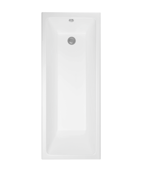 Комплект ванны с каркасом Aquatek Терра и сифоном 170x70 см
